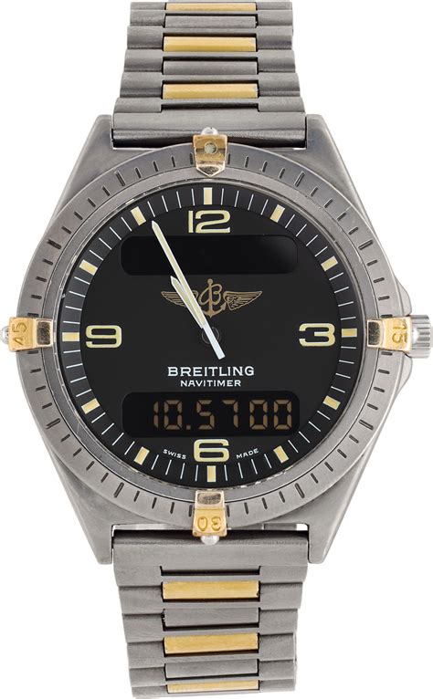 Used Breitling Aerospace 20048 18k & Titanium 40mm